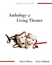 Front cover of Anthology of Living Theater by Edwin Wilson