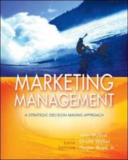 Cover of Marketing Management by John Mullins