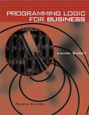 Cover of Programming Logic for Business by Laura Saret