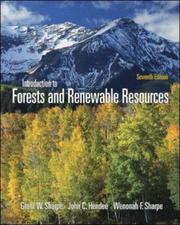 Front cover of Introduction to forests and renewable resources by Grant William Sharpe