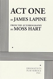 Cover of Act One by James Lapine