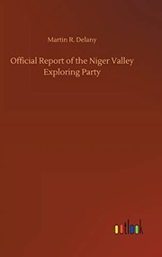 Front cover of Official report of the Niger Valley Exploring Party by Niger Valley Exploring Party.