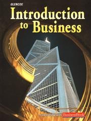 Front cover of Introduction To Business by Betty Jean Brown