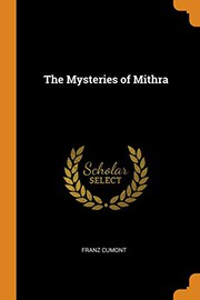 Cover of The Mysteries of Mithra by Franz Cumont