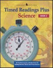 Front cover of Timed readings plus in science by McGraw-Hill - Jamestown Education