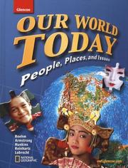 Front cover of Our World Today, People Places, and Issues, Student Edition by Richard G. Boehm