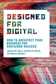 Cover of Designed for Digital by Jeanne W. Ross