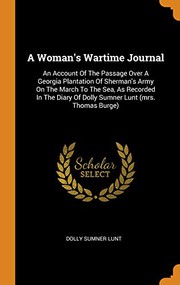 Cover of Woman's Wartime Journal by Dolly Sumner Lunt