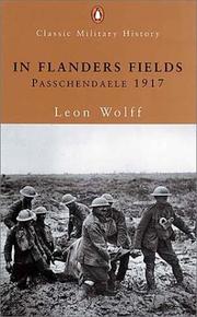 Cover of In Flanders fields by Leon Wolff
