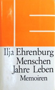 Cover of Men, years-life by Илья́ Григо́рьевич Эренбу́рг