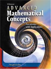 Cover of Advanced Mathematical Concepts by McGraw-Hill