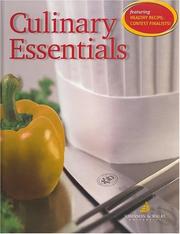 Cover of Culinary Essentials by McGraw-Hill