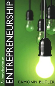Front cover of An Introduction to Entrepreneurship by Eamonn Butler