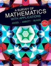 Front cover of A Survey of Mathematics with Applications plus MyLab Math Student Access Card -- Access Code Card Package by Allen R. Angel