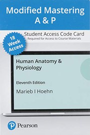 Cover of Modified Mastering A&P with Pearson eText -- Access Card -- for Human Anatomy & Physiology by Elaine Marieb