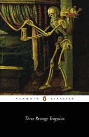Front cover of Three revenge tragedies by Cyril Tourneur
