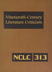 Front cover of Nineteenth-Century Literature Criticism by Lawrence J. Trudeau