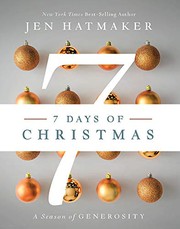 Front cover of 7 Days of Christmas by Jen Hatmaker