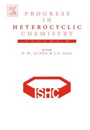 Cover of Progress in heterocyclic chemistry by Gordon W. Gribble