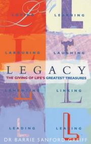 Cover of Legacy by Barrie Grieff