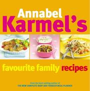Front cover of Annabel Karmel's Favourite Family Recipes by Annabel Karmel