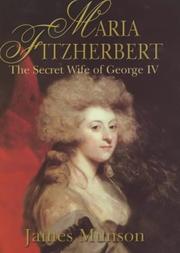 Cover of Maria Fitzherbert by James Munson