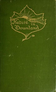 Cover of Nature in downland by W. H. Hudson