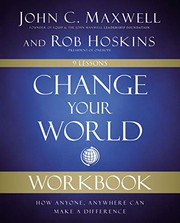 Cover of Change Your World Workbook by John C. Maxwell