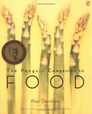 Front cover of The Penguin companion to food by Davidson, Alan