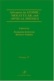 Front cover of Advances in Atomic, Molecular, and Optical Physics by Benjamin Bederson