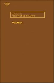 Front cover of Advances in the Study of Behavior, Volume 34 (Advances in the Study of Behavior) by Unknown