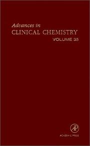 Cover of Advances in clinical chemistry by Herbert E. Spiegel