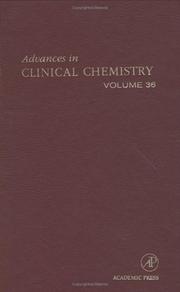 Cover of Advances in clinical chemistry by Herbert E. Spiegel