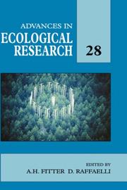 Front cover of Advances in Ecological Research, Volume 28 (Advances in Ecological Research) by Unknown