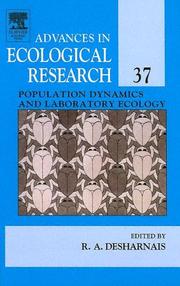 Front cover of Population Dynamics and Laboratory Ecology (Advances in Ecological Research) (Advances in Ecological Research) by Unknown