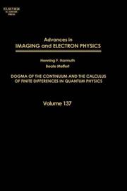 Front cover of Dogma of the continuum and the calculus of finite difference in quantum physics by Beate Meffert