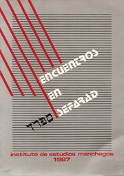 Front cover of Encuentros en Sefarad by Congreso Internacional "Los Judíos en la Historia de España" (1985 Ciudad Real, Spain)
