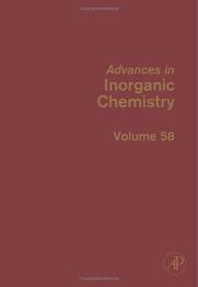 Front cover of Advances in Inorganic Chemistry, Volume 58 by Rudi van Eldik