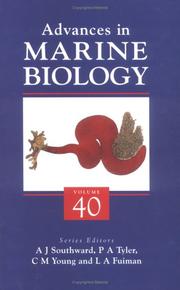 Front cover of Advances in Marine Biology, Volume 40 (Advances in Marine Biology) by Unknown