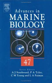 Front cover of Advances In Marine Biology, Volume 47 (Advances in Marine Biology) by Unknown