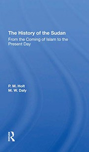 Cover of The History Of The Sudan by P. M. Holt