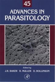 Front cover of Advances in Parasitology, Volume 45 (Advances in Parasitology) by Unknown