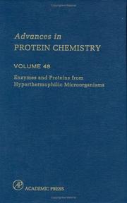 Front cover of Enzymes and Proteins from Hyperthermophilic Microorganisms by Christian B. Anfinsen