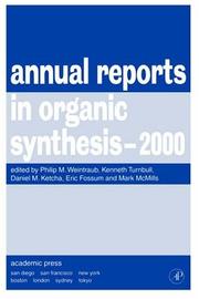 Front cover of Annual Reports in Organic Synthesis, 2000 (Annual Reports in Organic Synthesis) by Unknown