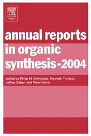 Front cover of Annual Reports in Organic Synthesis, Volume 2004 (Annual Reports in Organic Synthesis) by Unknown