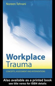 Cover of Workplace trauma by Noreen Tehrani