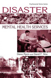 Front cover of Disaster mental health services by Diane Garaventa Myers
