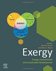 Cover of Exergy by Ibrahim Dincer
