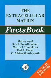 Front cover of The extracellular matrix factsbook by Shirley Ayad