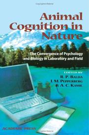 Front cover of Animal cognition in nature by Russell P. Balda